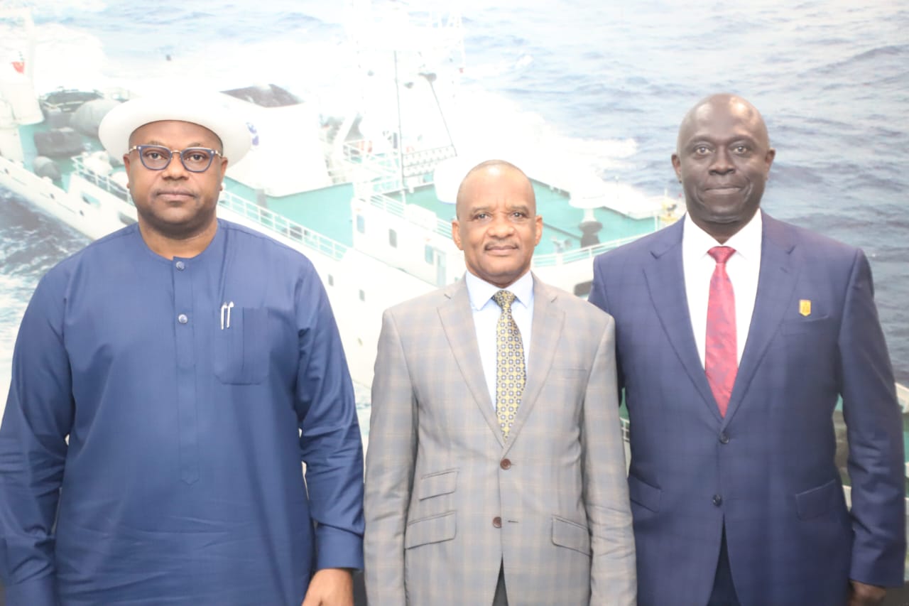 Gen. Ndiomu Visits NIMASA DG, Seeks Opportunities For Youths In Maritime Industry