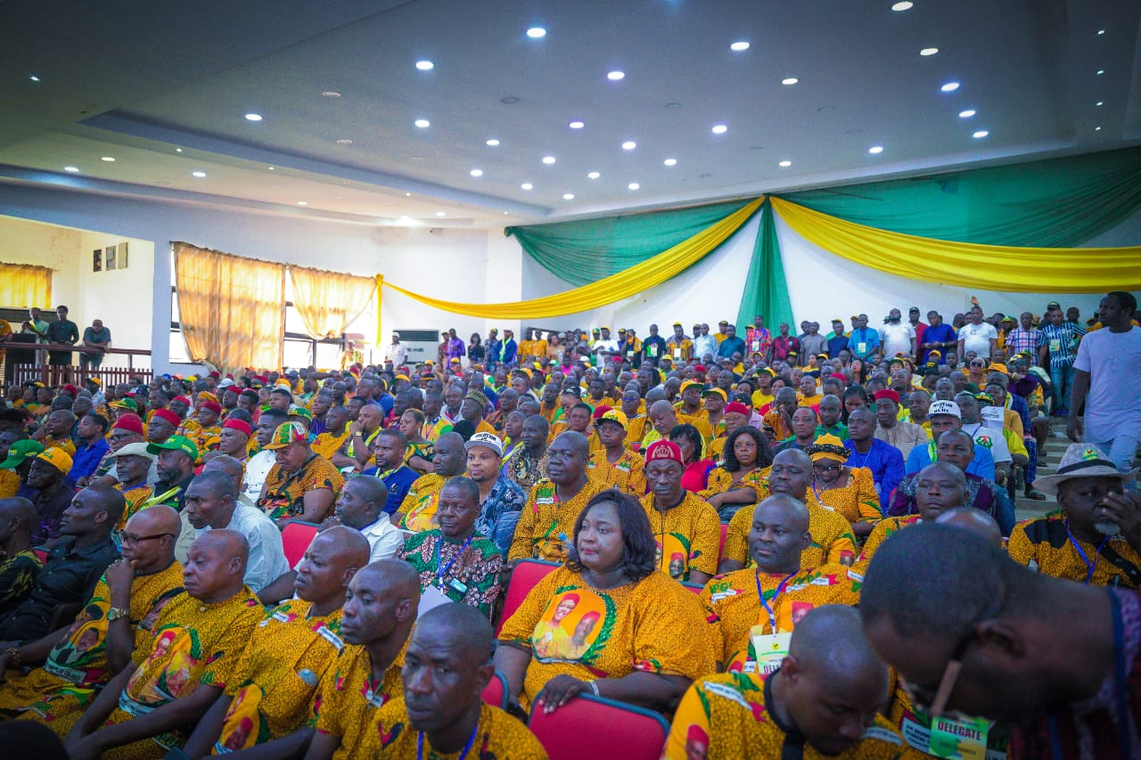 APGA HOLDS STATE CONGRESS IN ANAMBRA AS BARR. OBIOKOYE EMERGES STATE CHAIRMAN By Christian ABURIME Barrister Ifeatu Obiokoye has emerged as the Anambra State Chairman of the All Progressives Grand Alliance, APGA. Barrister Obiokoye emerged after being unanimously elected to the position during the party's 2023 State Congress. Governor of Anambra State and National Leader of APGA, Prof. Chukwuma Charles Soludo observed the Congress for newly elected officers of the party which was held at Professor Dora Akunyili Women's Development Center, Awka. Other officers that emerged alongside Barr. Obiokoye include; State Deputy Chairman - Mr. Paul Uzor, State Vice Chairman South - Surplus Ezewuzie, State Vice Chairman North - Odinaka Azubuike Ozoechina, State Vice Chairman Central - Chief Nduka Ubi Okoye, State Secretary - Levi Obiadu, Asst. State Secretary - Ekene Nnadinma, State Treasurer - Mrs Veronica Uche Nweke, State Asst. Treasurer - Mr Uche Maduekwe, State Financial Secretary - Josephson Okezie, Asst. Financial Secretary - Nnamdi Ifejika, Publicity Secretary - Mofunanya Ikechukwu Peter and Asst. Publicity Secretary - Nze Ikechukwu Okoye. Others are; Legal Adviser - Barr. Innocent Izuchukwu Okafor, Asst. Legal Adviser - Barr. Victor Onwumelu, Welfare Secretary - Hon. Chikaodili Nonyelu, Asst. Welfare Secretary - Martin Otika, Organizing Secretary - Sylvanus Udezuka, Asst. Organizing Secretary - Iykon Okoli, Women Leader - Mrs Esther Onyekwesi, Asst. Women Leader - Mrs. Chinwe Umerie, Youth Leader - Tochukwu Obiadi, Asst. Youth Leader - Hon. James Anagor Chukwuemeka, Auditor - Oraegbunam Uchenna, Asst. Auditor - Barr. Chidi Anasiudu, State Empowerment & Disability - Mrs. Gloria Udevi, Asst. State Empowerment & Disability - Mrs. Amaka Okoli, Ex Officio - Kizito Onunkwo, Ex Officio - Barr. Ugo Ibeneme and Ex Officio - Osundu Ozumba. Shortly after the administration of the oath of office on the newly elected officers they all pledged to devote all of their time, skills, and resources to serving the party. Governor Soludo thanked the party's outgoing National Chairman, Chief Victor Oye, and Anambra State APGA Chairman, Sir Nobert Obi, for steering the party safely to its present height as the third largest party in the country He emphasized that no faction exists in the party and that APGA has remained strong under their leadership, pointing out their unwavering commitment to the party has tremendously help to position it as a force to reckon with in the country "Some of you have paid your dues to APGA, the first party with progressives in its name, which will lead Nigeria to the promised land. "We are inviting other progressives to join the grand alliance because true leadership requires all progressives to work together. "Those who left are now in transit. We'll open our hands wide to welcome them back to the party when the wind blows. "You will go into the political wilderness if you leave APGA the way some people did," Governor Soludo advised. "All progressives call APGA home." I congratulate all 326 wards represented here today, as well as all statutory members, on the successful ward and LGA congresses. They were democratic, and the people's voice was heard. "I congratulate you all on being successful delegates from each ward and unanimously choosing the personality to lead you." "On Wednesday next week, the national convention will hold and a new leadership will be elected. "We will be eternally grateful to everyone who has served and remained faithful to this party," he said. "Some call APGA a spirit, while others call it a movement." We refer to it as a progressive movement. "I commend all aspirants who ran and did not win but remained true to the ideals of the party. APGA is Anambra, and Anambra is APGA. "Anambra will continue to grow from strength to strength under APGA!" "I also want to congratulate you all on your tremendous success in the recent election, particularly in the Anambra House of Assembly." There was a huge wind that blew, but APGA remains firm," the Governor stated. In his vote of thanks, the newly elected State Chairman of the party, Barr. Obiokoye pledged his commitment to discharge his duties effectively and ensure the party remains in harmony, growing from strength to strength. The state congress was observed and witnessed by officials from the Independent National Electoral Commission, INEC (EPM). The officials were lef by the HOD EPM Mr Emmanuel Isong, Nkiru Gibson, Ajunwa Kingsley and Nonso Okolo Anambra State Deputy Governor, Dr. Onyekachukwu Ibezim, Speaker, Anambra State House of Assembly, Rt. Hon. Uchenna Okafor, Deputy Speaker Anambra State House of Assembly, Dr. Paschal Agbodike, Chief of Staff to the Governor, Mr. Ernest Ezeajughi, Head of Service, Barr. Theodora Igwegbe, APGA State Working Committee, Members of APGA Board of Trustees, State APGA State Caucus, APGA Delegates, INEC officials, among others attended the Congress.