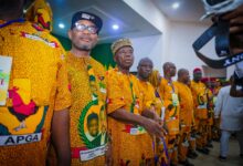 APGA HOLDS STATE CONGRESS IN ANAMBRA AS BARR. OBIOKOYE EMERGES STATE CHAIRMAN By Christian ABURIME Barrister Ifeatu Obiokoye has emerged as the Anambra State Chairman of the All Progressives Grand Alliance, APGA. Barrister Obiokoye emerged after being unanimously elected to the position during the party's 2023 State Congress. Governor of Anambra State and National Leader of APGA, Prof. Chukwuma Charles Soludo observed the Congress for newly elected officers of the party which was held at Professor Dora Akunyili Women's Development Center, Awka. Other officers that emerged alongside Barr. Obiokoye include; State Deputy Chairman - Mr. Paul Uzor, State Vice Chairman South - Surplus Ezewuzie, State Vice Chairman North - Odinaka Azubuike Ozoechina, State Vice Chairman Central - Chief Nduka Ubi Okoye, State Secretary - Levi Obiadu, Asst. State Secretary - Ekene Nnadinma, State Treasurer - Mrs Veronica Uche Nweke, State Asst. Treasurer - Mr Uche Maduekwe, State Financial Secretary - Josephson Okezie, Asst. Financial Secretary - Nnamdi Ifejika, Publicity Secretary - Mofunanya Ikechukwu Peter and Asst. Publicity Secretary - Nze Ikechukwu Okoye. Others are; Legal Adviser - Barr. Innocent Izuchukwu Okafor, Asst. Legal Adviser - Barr. Victor Onwumelu, Welfare Secretary - Hon. Chikaodili Nonyelu, Asst. Welfare Secretary - Martin Otika, Organizing Secretary - Sylvanus Udezuka, Asst. Organizing Secretary - Iykon Okoli, Women Leader - Mrs Esther Onyekwesi, Asst. Women Leader - Mrs. Chinwe Umerie, Youth Leader - Tochukwu Obiadi, Asst. Youth Leader - Hon. James Anagor Chukwuemeka, Auditor - Oraegbunam Uchenna, Asst. Auditor - Barr. Chidi Anasiudu, State Empowerment & Disability - Mrs. Gloria Udevi, Asst. State Empowerment & Disability - Mrs. Amaka Okoli, Ex Officio - Kizito Onunkwo, Ex Officio - Barr. Ugo Ibeneme and Ex Officio - Osundu Ozumba. Shortly after the administration of the oath of office on the newly elected officers they all pledged to devote all of their time, skills, and resources to serving the party. Governor Soludo thanked the party's outgoing National Chairman, Chief Victor Oye, and Anambra State APGA Chairman, Sir Nobert Obi, for steering the party safely to its present height as the third largest party in the country He emphasized that no faction exists in the party and that APGA has remained strong under their leadership, pointing out their unwavering commitment to the party has tremendously help to position it as a force to reckon with in the country "Some of you have paid your dues to APGA, the first party with progressives in its name, which will lead Nigeria to the promised land. "We are inviting other progressives to join the grand alliance because true leadership requires all progressives to work together. "Those who left are now in transit. We'll open our hands wide to welcome them back to the party when the wind blows. "You will go into the political wilderness if you leave APGA the way some people did," Governor Soludo advised. "All progressives call APGA home." I congratulate all 326 wards represented here today, as well as all statutory members, on the successful ward and LGA congresses. They were democratic, and the people's voice was heard. "I congratulate you all on being successful delegates from each ward and unanimously choosing the personality to lead you." "On Wednesday next week, the national convention will hold and a new leadership will be elected. "We will be eternally grateful to everyone who has served and remained faithful to this party," he said. "Some call APGA a spirit, while others call it a movement." We refer to it as a progressive movement. "I commend all aspirants who ran and did not win but remained true to the ideals of the party. APGA is Anambra, and Anambra is APGA. "Anambra will continue to grow from strength to strength under APGA!" "I also want to congratulate you all on your tremendous success in the recent election, particularly in the Anambra House of Assembly." There was a huge wind that blew, but APGA remains firm," the Governor stated. In his vote of thanks, the newly elected State Chairman of the party, Barr. Obiokoye pledged his commitment to discharge his duties effectively and ensure the party remains in harmony, growing from strength to strength. The state congress was observed and witnessed by officials from the Independent National Electoral Commission, INEC (EPM). The officials were lef by the HOD EPM Mr Emmanuel Isong, Nkiru Gibson, Ajunwa Kingsley and Nonso Okolo Anambra State Deputy Governor, Dr. Onyekachukwu Ibezim, Speaker, Anambra State House of Assembly, Rt. Hon. Uchenna Okafor, Deputy Speaker Anambra State House of Assembly, Dr. Paschal Agbodike, Chief of Staff to the Governor, Mr. Ernest Ezeajughi, Head of Service, Barr. Theodora Igwegbe, APGA State Working Committee, Members of APGA Board of Trustees, State APGA State Caucus, APGA Delegates, INEC officials, among others attended the Congress.