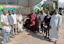 Bus Conveying Stranded Nigerians From Sudan Gutted By Fire