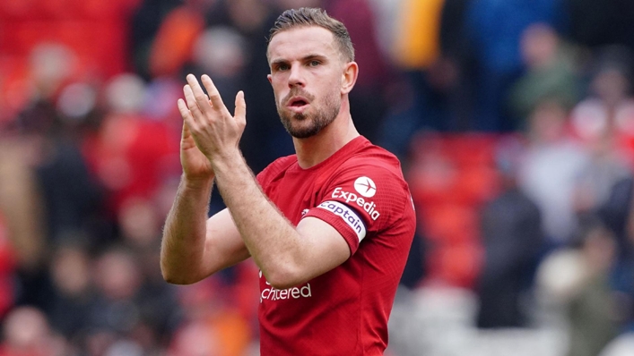 Liverpool captain Jordan Henderson welcomes the challenge the club’s summer midfield overhaul brings (Peter Byrne/PA)