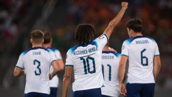 Trent Alexander-Arnold wore the No10 shirt for England against Malta