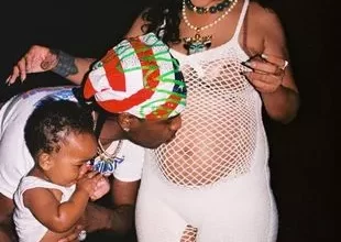 A$AP Rocky shares new pics of son RZA and Rihanna as couple awaits arrival of second child