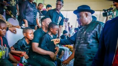 Diri Offers Scholarship, Job To Children, Wives Of Deceased Bayelsa Queens Supporters