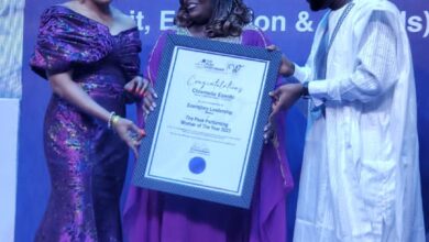 Ezeobi Wins Peak Performing Woman of the Year 2023 Award