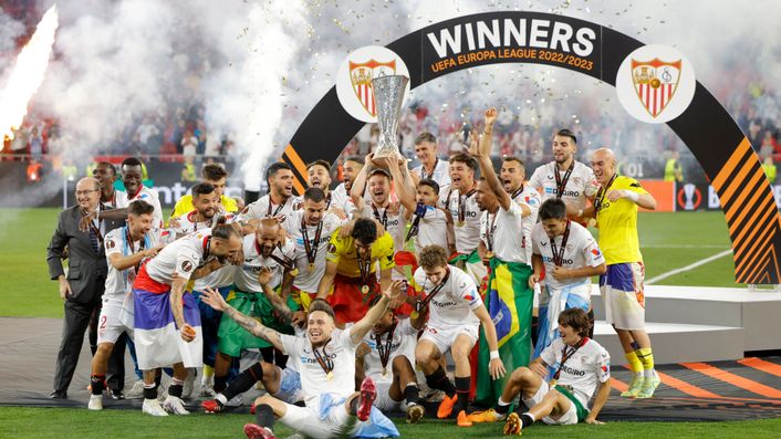 Sevilla lift the Europa League for a record seventh time