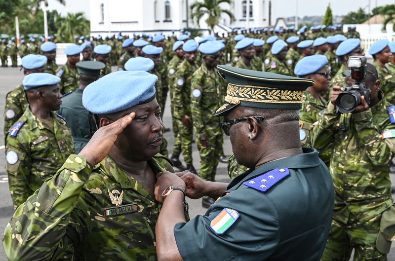 un mali peacekeeping troops