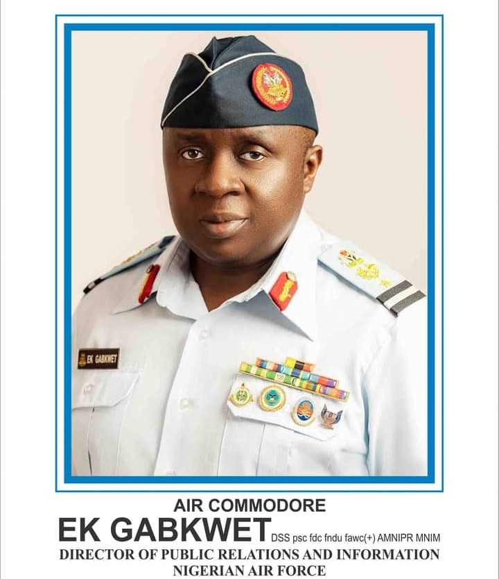 AIR COMMODORE EDWARD GABKWET ASSUMES OFFICE AS DIRECTOR OF PUBLIC RELATIONS AND INFORMATION