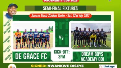 Bayelsa Governors Cup (Prosperity Cup): Semi-final Match Pack