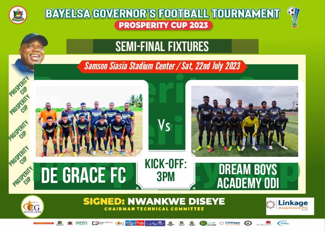 Bayelsa Governors Cup (Prosperity Cup): Semi-final Match Pack