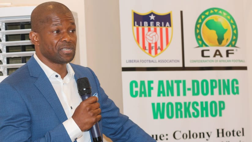 Liberia FA President Raju Mustapha on Anti-Doping