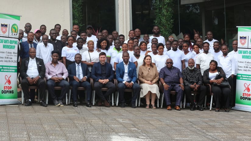 CAF doping workshop in Liberia