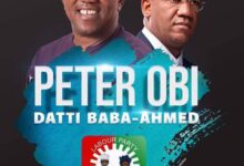 OBI-DATTI CAMPAIGN ORGANISATION PRESS RELEASE