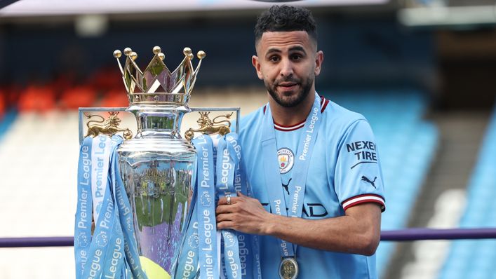Five-time title winner Riyad Mahrez has left the Premier League to join Al-Ahli