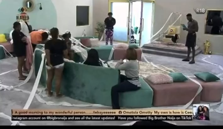 BBNaija: Ike, Cross, Tolanibaj punished for violating house rules