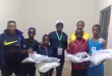 NYG: Judo SE Zonal Rep. Hon. Maduba presents equipment to Anambra Judokas