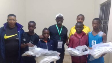 NYG: Judo SE Zonal Rep. Hon. Maduba presents equipment to Anambra Judokas