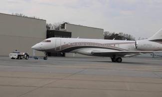 Osun Governor, Adeleke, Aides Narrowly Escape Air Crash As Private Jet Of Nigerian Singer, Davido’s Father Catches Fire