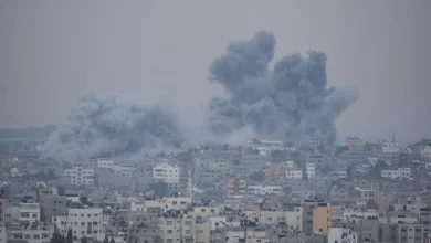 Israel strikes and seals off Gaza after incursion by Hamas, which vows to execute hostages