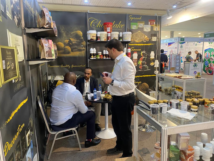 Exhibitors during a past event.