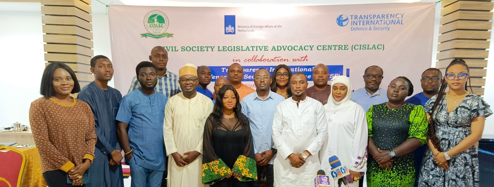CAPACITY BUILDING : Civil Society Legislative Advocacy Centre trains Journalists in Abuja