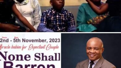 Miracle! Woman gives birth to a boy and female Twins after 21 years of Marriage