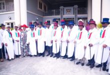 Bayelsa Guber Election: Okowa, Damagun, PDP Governors rally support for Diri