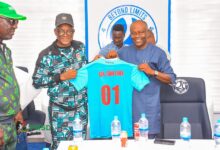 Sports Minister Visits Remo Stars HQ, Says Ministry Will Support Private Investment in Sports