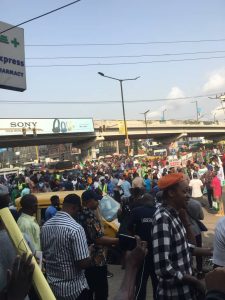 Protest in Lagos