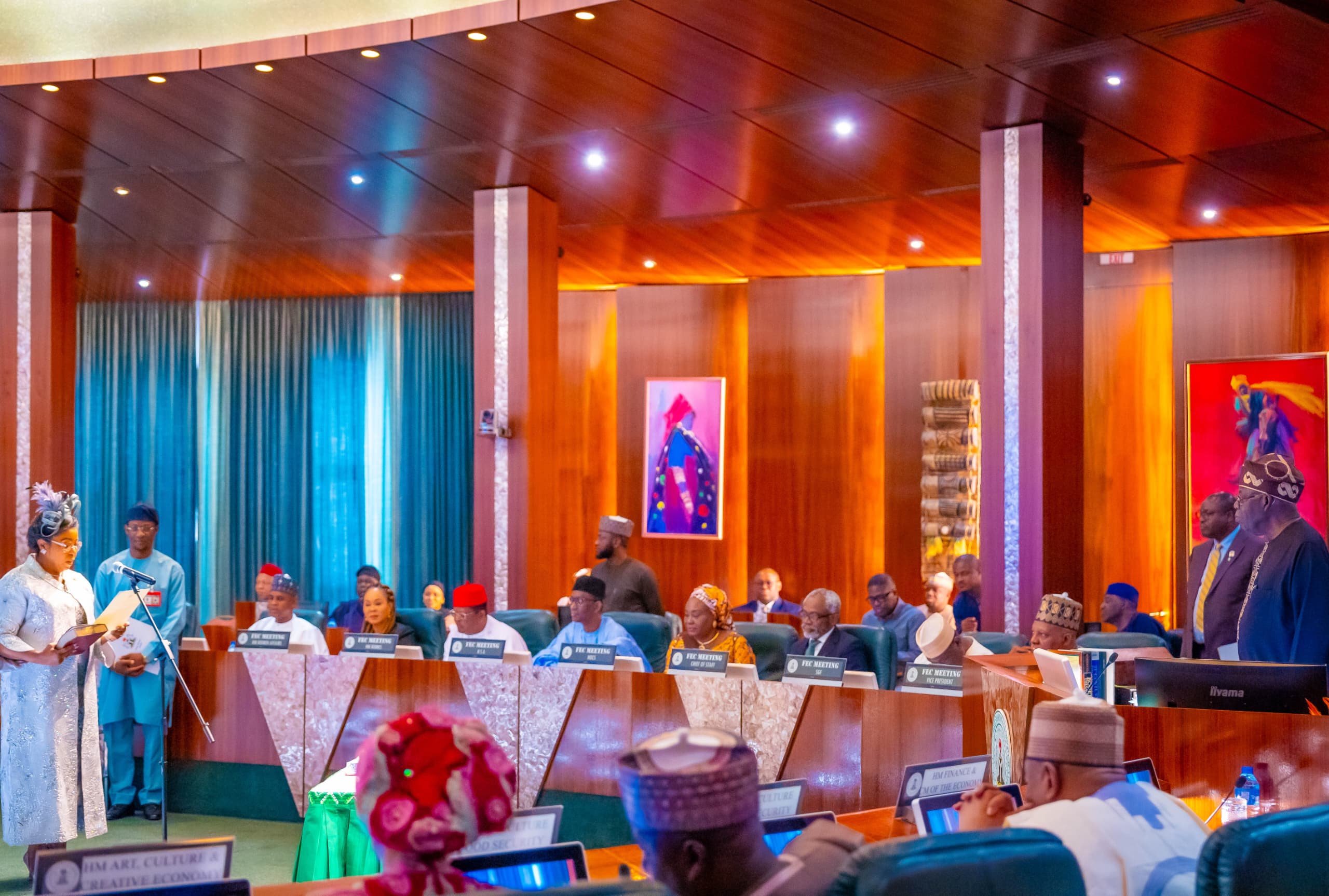 Tinubu swears in new head of service