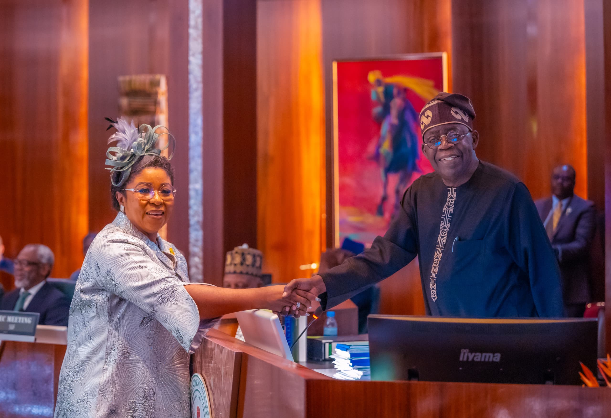 Tinubu swears in new head of service