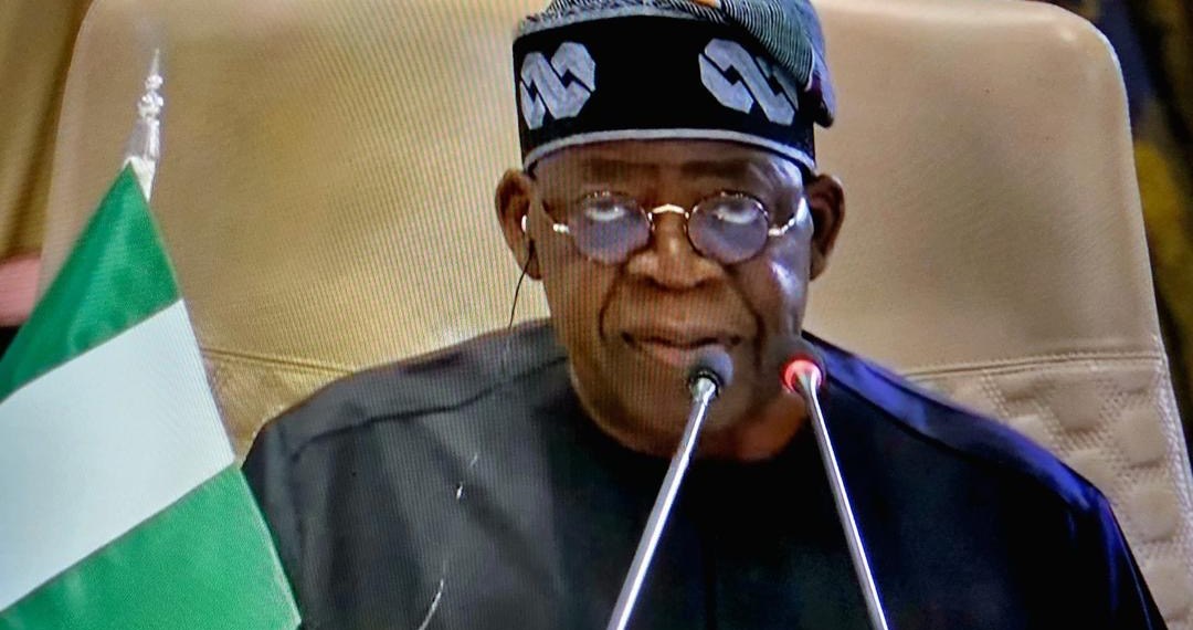 PRESIDENT TINUBU AT THE EXTRAORDINARY JOINT ARAB-ISLAMIC SUMMIT IN RIYADH, SAUDI ARABIA, NOVEMBER 11, 2024.