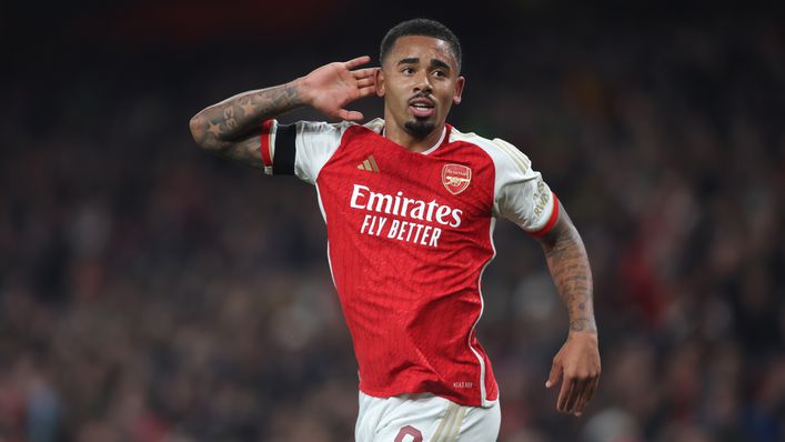 Gabriel Jesus has been in excellent form for Arsenal