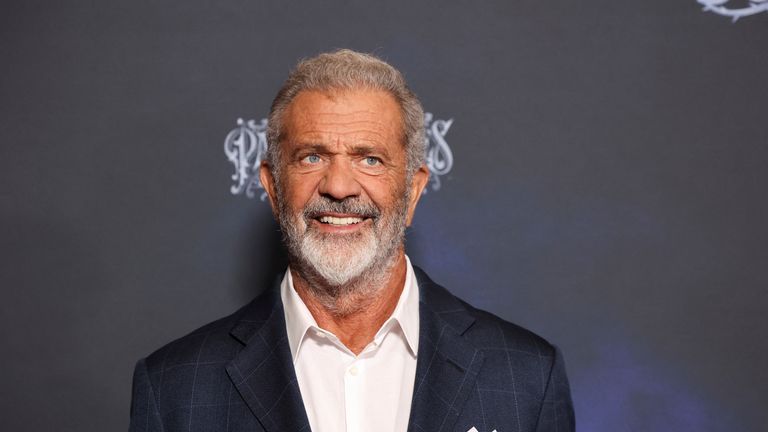 Mel Gibson attends a special screening of the film Monster Summer in Los Angeles in September. Pic: Reuters