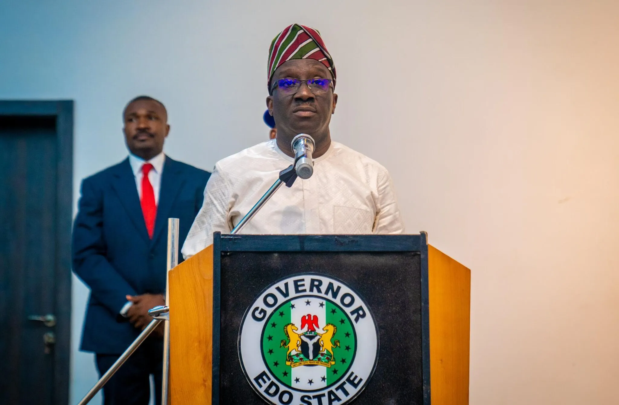 Governor Monday Okpebholo