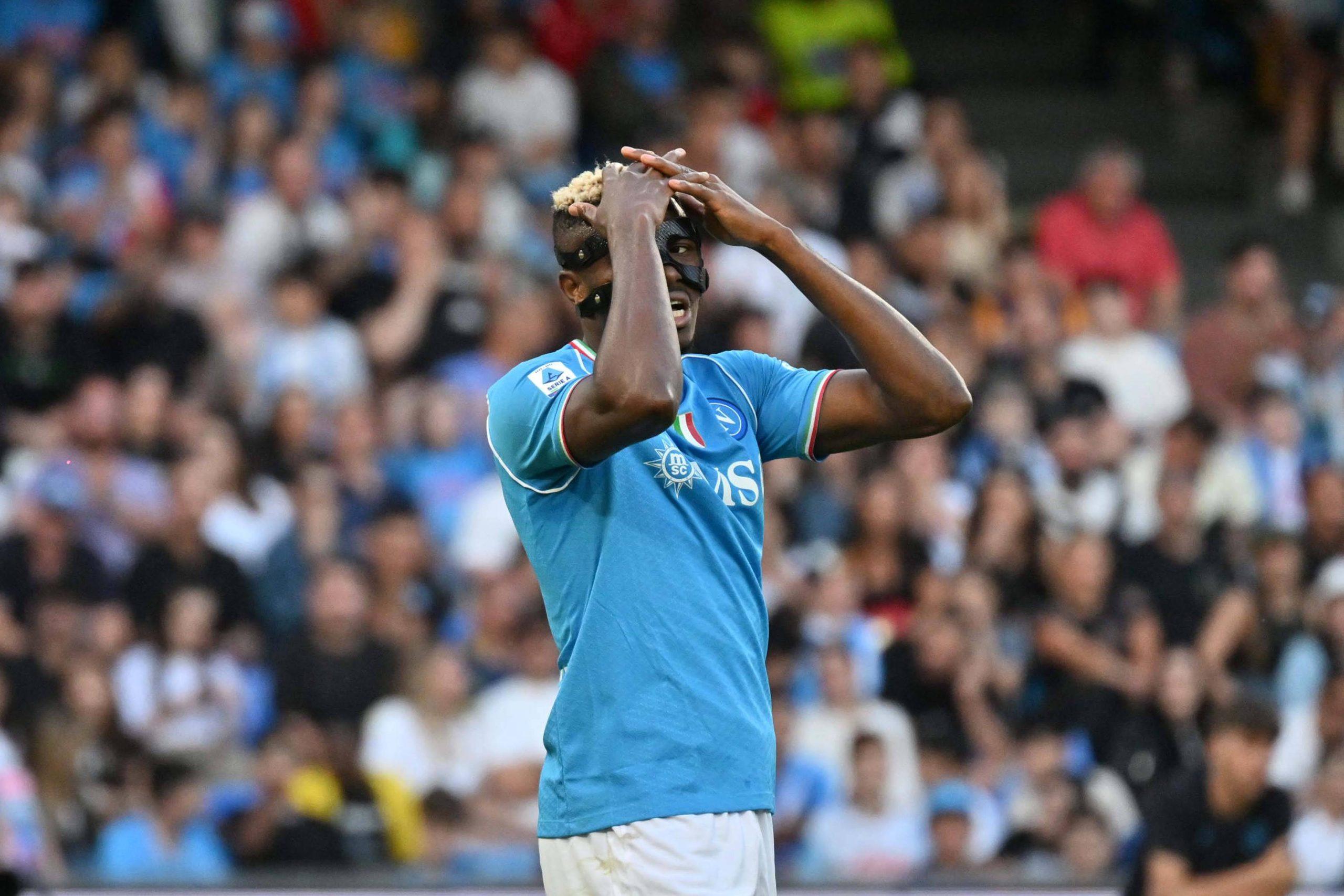 Napoli forward Victor Osimhen