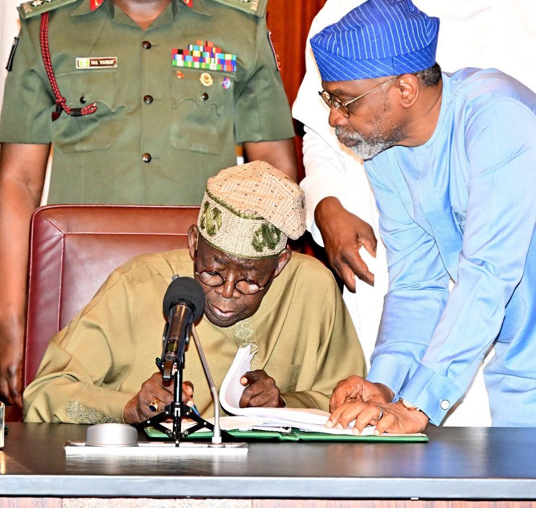 President Bola Tinubu on Thursday signed into law the four new tax bills