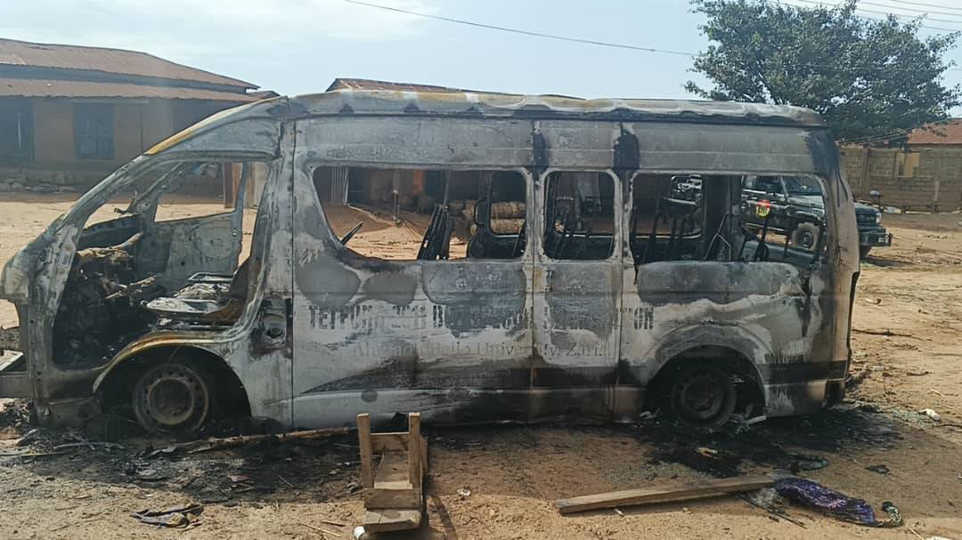 The scene of the incident