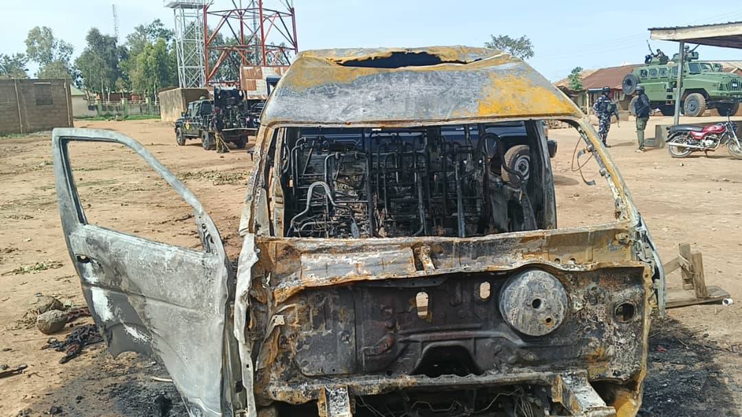 The scene of the incident