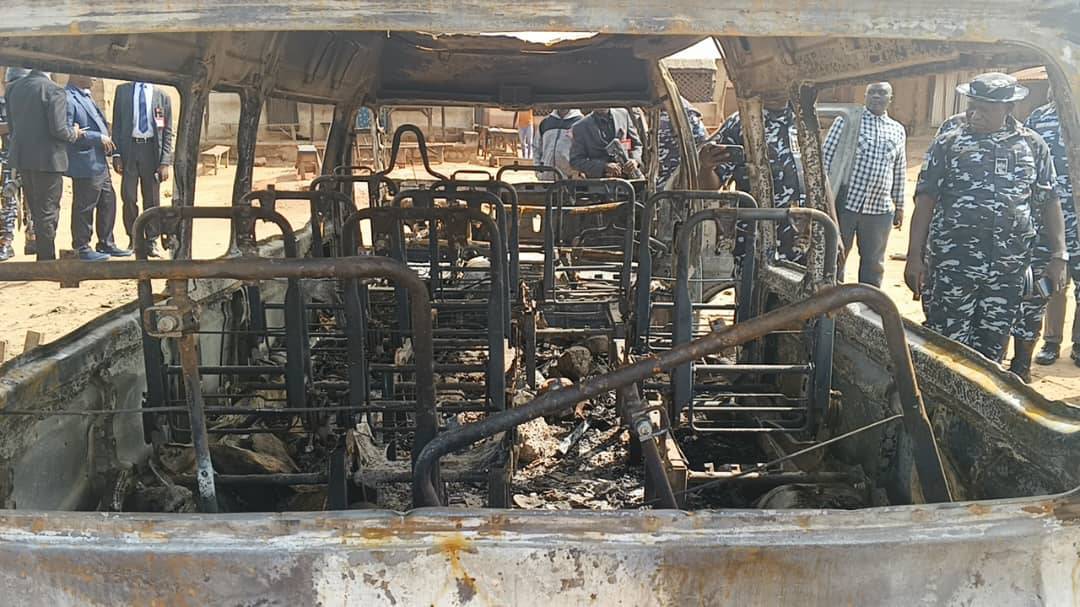 The scene of the incident