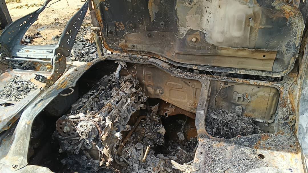 The scene of the incident