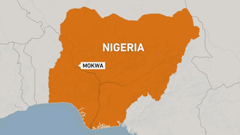 Map of Mokwa, Nigeria