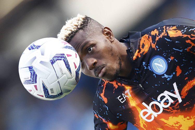 Nigeria and Napoli striker Victor Osimhen.