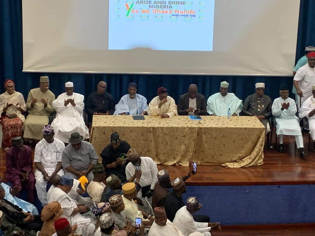 ADC: List Of Top Politicians That Attended Coalition’s Party Unveiling [Photos]