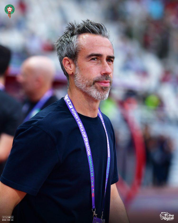 Morocco head coach Jorge Vilda 