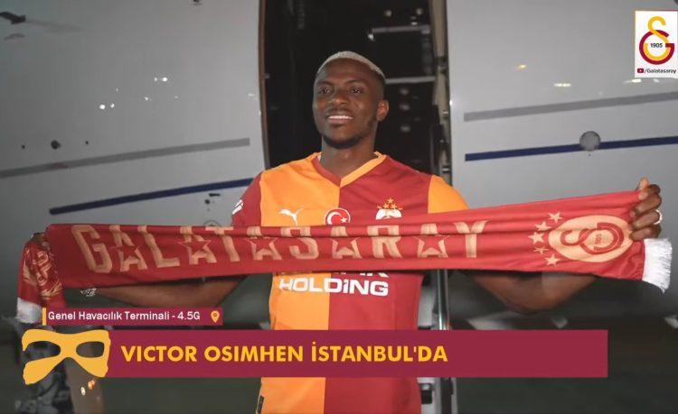 Victor Osimhen’s first words as Nigerian star receives hero’s welcome after sealing record Galatasaray move
