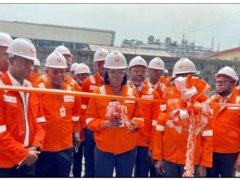 L-R: MD/CEO Transafam Power Limited: Engr. Vincent Ozoude, Technical Board Member, Mr, Tony Chukweke, President Group CEO; Dr. owen Omogiafo, MD/CEO Transcorp Energy Limited; Peter Ikenga