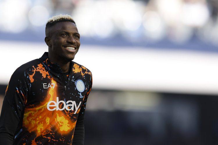 Nigeria and Napoli striker Victor Osimhen.