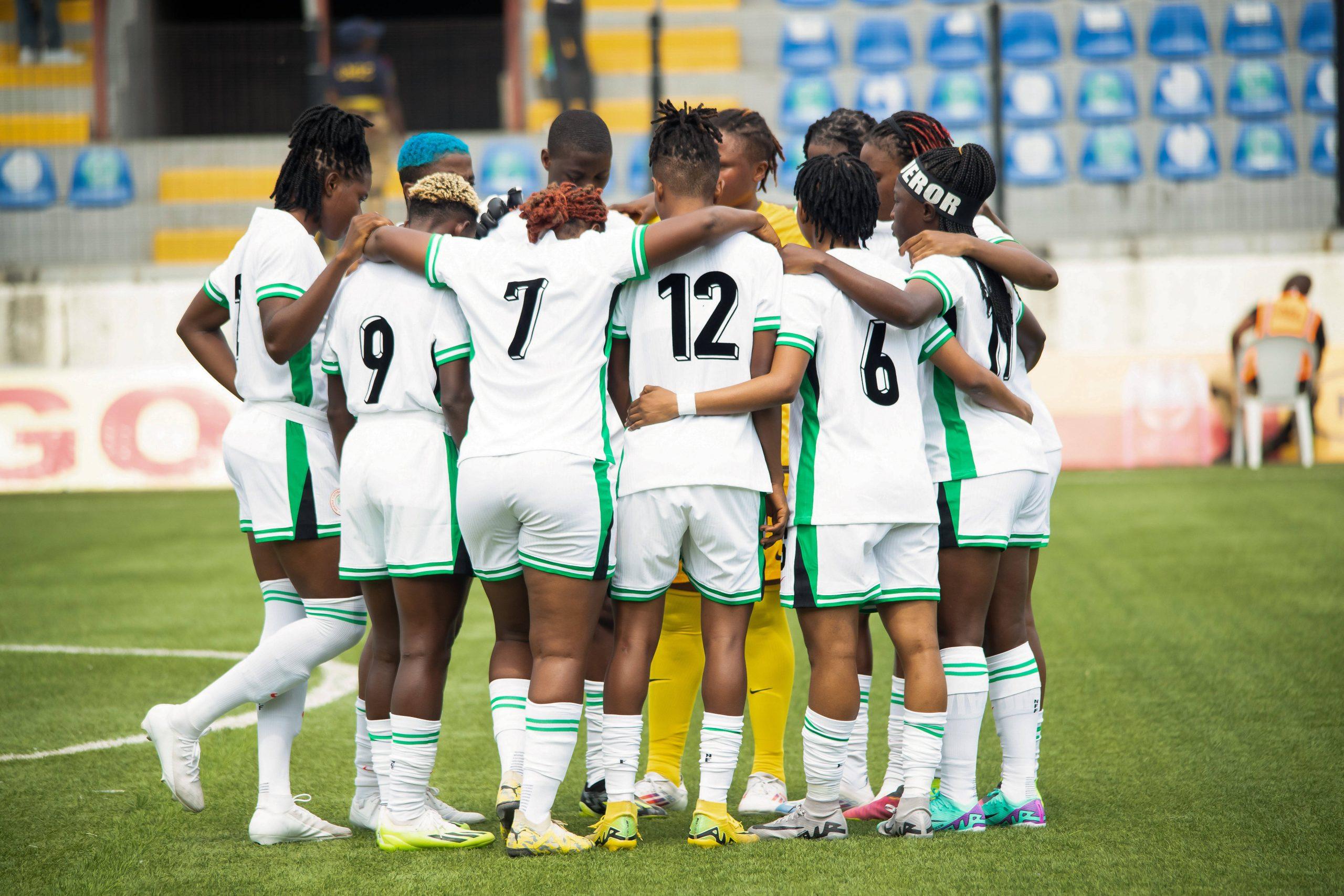 Match between Nigeria Super Falcons and Algeria