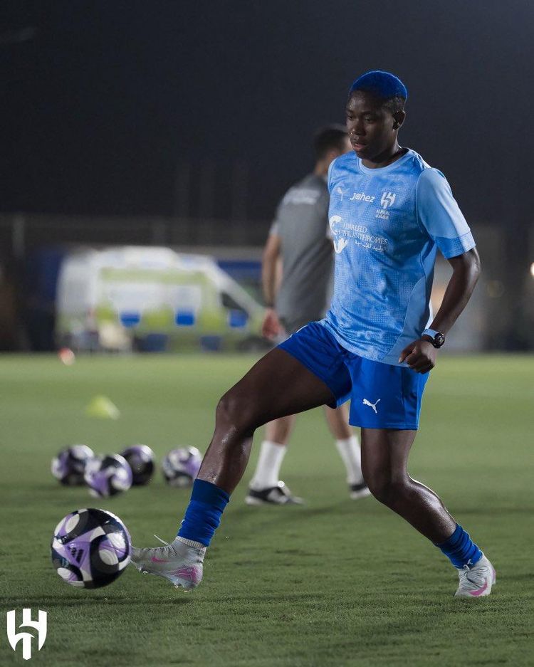 Nigeria Super Falcons star Asisat Oshoala 
